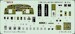 SPACE 3D Detailset B24J Liberator Instrument panel and Seatbelts  (Hobby Boss) 3DL48180