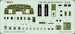 SPACE 3D Detailset B24J Liberator Instrument panel and Seatbelts (Hobby Boss) 3DL48180
