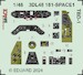 SPACE 3D Detailset TBD-1 Devastator Instrument panel and Seatbelts  (Hobby Boss) 3DL48181