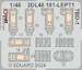 SPACE 3D Detailset TBD-1 Devastator Instrument panel and Seatbelts  (Hobby Boss)  3DL48181