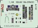 SPACE 3D Detailset Fairchild A10C Thunderbolt Instrument panel and Seatbelts  (Great Wall Hobby) 3DL48186