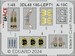 SPACE 3D Detailset Fairchild A10C Thunderbolt Instrument panel and Seatbelts (Great Wall Hobby) 3DL48186