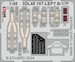 SPACE 3D Detailset Boeing B17F Flying Fortress  Instrument panel and Seatbelts  (Hong Kong Model, Eduard)  3DL48187