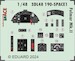 SPACE 3D Detailset Fairey Fulmar MkII Instrument panel and Seatbelts (Trumpeter) 3DL48190