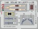 SPACE 3D Detailset Lockheed U2S Instrument panel and Seatbelts (Hobby Boss) 3DL48191