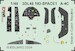 SPACE 3D Detailset Douglas A4C Skyhawk Instrument panel and Seatbelts  (Hobby 2000/ Hasegawa) 3DL48193