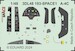 SPACE 3D Detailset Douglas A4C Skyhawk Instrument panel and Seatbelts (Hobby 2000/ Hasegawa) 3DL48193