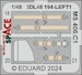 SPACE 3D Detailset Morane Saulnier MS406C.1 Instrument panel and Seatbelts (Dora Wings) 3DL48194