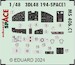 SPACE 3D Detailset Morane Saulnier MS406C.1 Instrument panel and Seatbelts  (Dora Wings) 3DL48194