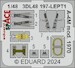 SPACE 3D Detailset A4M Skyhawk Mod. 1970 Instrument panel and Seatbelts (Magic factory) 3DL48197
