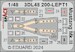 SPACE 3D Detailset Mustang MKIII (P51B/C) Instrument panels and Seatbelts (Ediuard) 3DL48200