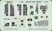 SPACE 3D Detailset F4C Phantom II Instrument panels and Seatbelts (Hasegawa, Hobby 2000) 3DL48202