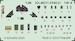 SPACE 3D Detailset F4F-4 Wildcat Instrument panel and Seatbelts  (Academy) 3DL48211