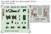 SPACE 3D Detailset Mitsubishi A6M5 Zero Instrument panel and Seatbelts  (Fine Molds) 3DL48221
