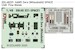 SPACE 3D Detailset Mitsubishi A6M5 Zero Instrument panel and Seatbelts (Fine Molds) 3DL48221