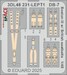 SPACE 3D Detailset DB7 Boston III with British Seatbelts (Hong Kong Models)  3DL48231