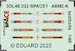 SPACE 3D Detailset A6M2-K Seatbelts (Eduard) 3DL48232