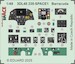 SPACE 3D Detailset Fairey Baracuda Instrument panel and Seatbelts (Trumpeter) 3DL48235