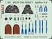 SPACE 3D Detailset Spitfire Tr9  Instrument Panels and Seatbelts  (Airfix) 3DL48246