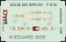 SPACE 3D Detailset P51D Mustang seatbelts (Eduard) 3DL48253