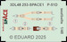 SPACE 3D Detailset P51D Mustang seatbelts (Eduard) 3DL48253