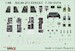 SPACE 3D Detailset F16I SAUFA Instrument Panels and seatbelts (Great Wall Hobby) 3DL48273