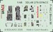 SPACE 3D Detailset F50CJ Block 50 Instrument panels and Seatbelts (Tamiya) 3DL48276