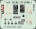 SPACE 3D Detailset MH6J Instrument panels and Seatbelts (Eduard) 3DL48277