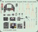 SPACE 3D Detailset Hampden TB Mk1 Torpedo Bomber Instrument panels and Seatbelts (ICM) 3DL48280