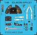 SPACE 3D  Detailset Hawker Typhoon Mk1b  Instrument Panels and seatbelts (Hobby 2000 / Hasegawa) 3DL48290