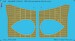 SPACE 3D  Detailset PBY5a Catalina Rear interior ribs and spars (Eduard/Revell) 3DL48291