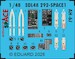 SPACE 3D Detailset AH1J Instriment panels and seatbelts (ICM) 3DL48292