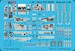 SPACE 3D Detailset Buccameer S2D Instrument panels, side walls and seatbelts (Trumpeter) 3DL48299