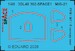 SPACE 3D  Detailset  Mikoyan MiG21 PFM / MF/ R canopy seal (Eduard) 3DL48302