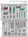 SPACE 3D Detailset Mikoyan Mig21PFM "Fishbed" Instrument panels and seatbelts (Eduard) 3DL72004
