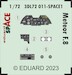 SPACE 3D Detailset Meteor MK F8 Instrument panels and seatbelts (Airfix) 3DL72011