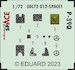 SPACE 3D Detailset P39Q Instrument panels and seatbelts  (Arma Hobby) 3DL72012