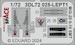 SPACE 3D Detailset Mikoyan MiG29SMT  9-19 Fulcrum Instrument panels and seatbelts (Great Wall Hobby)  3DL72025