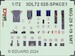 SPACE 3D Detailset Mikoyan MiG29SMT 9-19 Fulcrum Instrument panels and seatbelts (Great Wall Hobby) 3DL72025