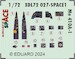 SPACE 3D Detailset Messerschmitt Me410A-1 Instrument panels and seatbelts (Airfix) 3DL72027