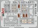 SPACE 3D Detailset Messerschmitt Me410A-1 Instrument panels and seatbelts (Airfix) 3DL72027