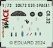 SPACE 3D Fiat CR.32 Instrument panels and seatbelts (Supermodell, Italeri) 3DL72031