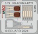 SPACE 3D Detailset Savoia Marchetti SM79 Instrument panel and seatbelts (Italeri)  3DL72032