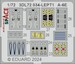SPACE 3D Detailset A6E Intruder Instrument panel and seatbelts (Trumpeter)  3DL72034