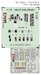 SPACE 3D Detailset F15J Eagle Instrument panels and seatbelts (Fine Molds) 3DL72040