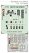 SPACE 3D Detailset F15J Eagle Instrument panels and seatbelts (Fine Molds) 3DL72040