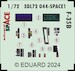 SPACE 3D Detailset F35B Lightning II Instrument panels and seatbelts (Tamiya) 3DL72044