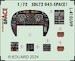SPACE 3D Detailset Let L410UVP Instrument panels and seatbelts (Eduard) 3DL72045