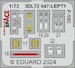 SPACE 3D Detailset F15C Eagle Instrument panels and seatbelts (Fine Molds) 3DL72047