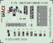 SPACE 3D Detailset F15C Eagle Instrument panels and seatbelts (Fine Molds) 3DL72047